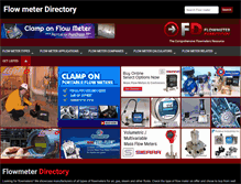 Tablet Screenshot of flowmeterdirectory.com